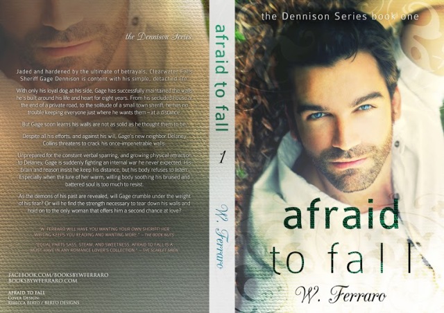 Afraid to fall paperback cover